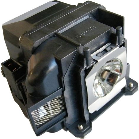 Lampe Projecteur avec Boîtier - 1 Unité - Verre et Métal - 200W Haute Lumière - Pour Epson EB EH EX VS - Compatible ELPLP88 (1/5)