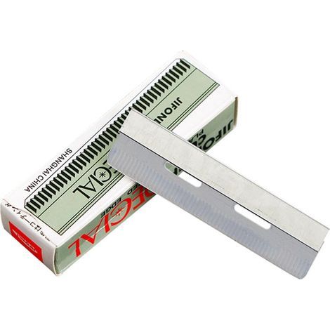 Lame Rasoir Sourcils - Acier Inoxydable - Pour Taille Précise Sourcils - Lot de 10 (1/5)