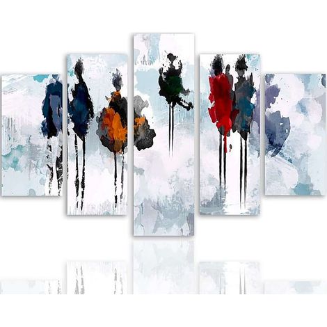 Tableau arbre de peinture - 100 x 70 cm (1/5)