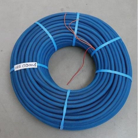 Gaine ICTA préfilée bleue Ø 16mm (bobine de 100m) 2x1.5mm² fil rouge-orange Chronofil LEGRAND (1/2)