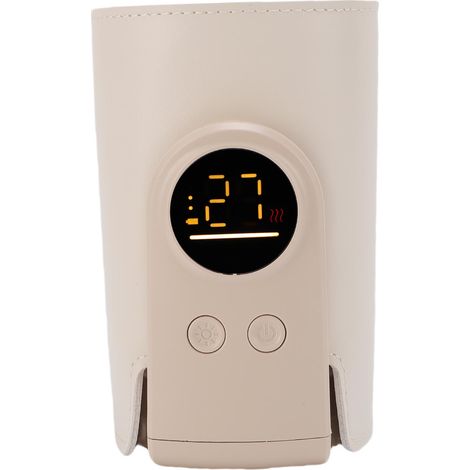 Chauffe-biberon rapide USB Type C universel sans fil, contrôle précis de la température, maintien au chaud du biberon, 6000 mAh (1/5)