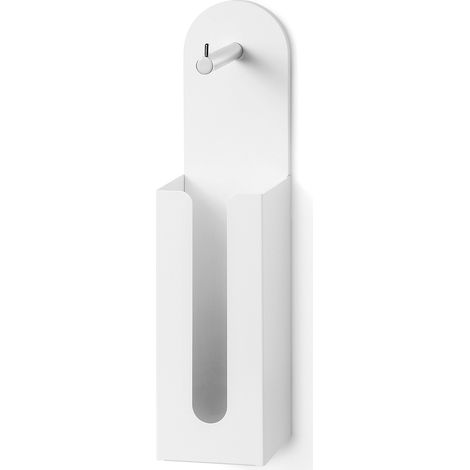 Lineabeta - Rollenhalter mit Reserve Saeta aus weißem Aluminium (1/2)