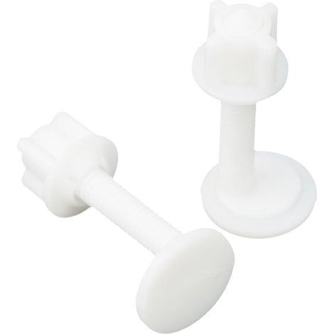 Kit de boulons de charnière de toilette, rondelle d'écrou (A) (1/5)