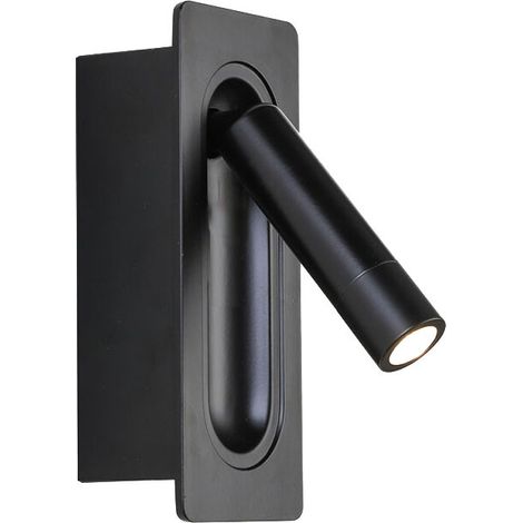 Bedroom rotatable reading lamp guest room recessed wall lamp led bedside wall lamp (1/3)