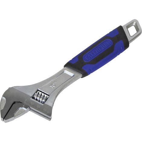Faithfull Contract Adjustable Spanner 250mm (10-inch) with 35mm Jaw Capacity - Model FAIAS250C