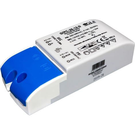 Alimentation LED DC12V 25W GLP