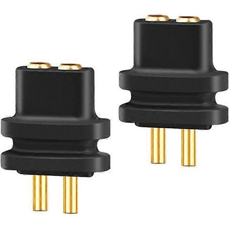 2-poliger 0,78-mm-Doppelbuchsenstecker, schwarz, 2er-Packung (1/5)