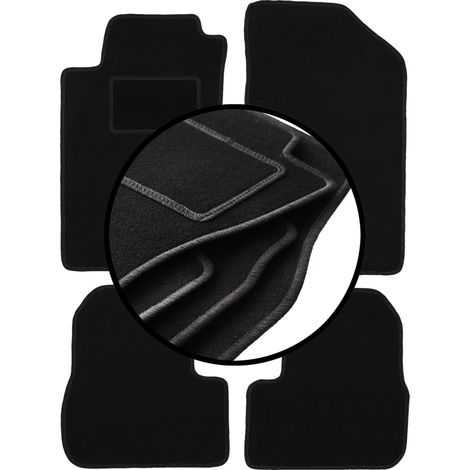 Komplettset Veloursmatten für: Peugeot 206 Fließheck, SW, Kombi, CC, Cabrio (1998-2010) (1/5)