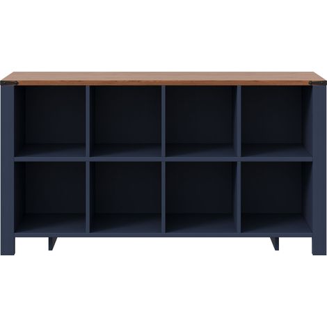 Meuble de rangement horizontal en MDF avec 8 compartiments et structure spacieuse pour cuisine, salon et salle à manger (1/5)