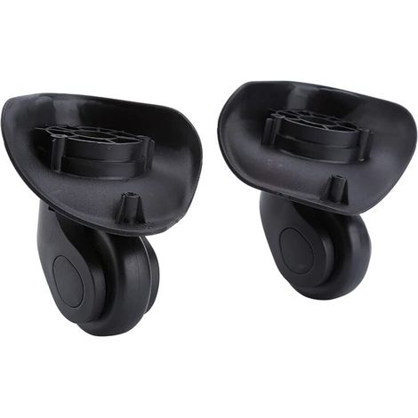 Roue Valise, Universal Swivel Roller Wheels for Luggage Universelles en Plastique PVC Durable 2pcs Set Perfect for Travel & Easy Installation (1/4)
