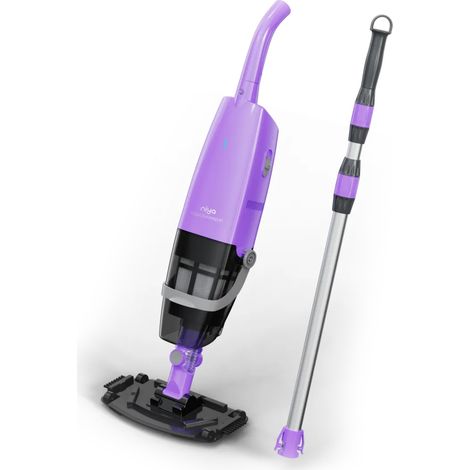 Maytronics Dolphin – Aspirateur de piscine rechargeable à main – Aspiration puissante – Manche télescopique – Nettoyage des coins difficiles – Autonomie 60 min