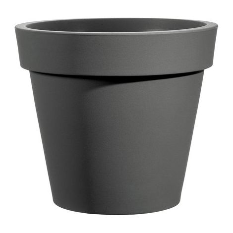 Runde Easy-Vase  Anthrazit - 35 cm