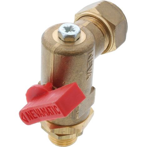 Worcester Bosch 87161424230 1/4 Valve BSP ISO Genuine Replacement Spare Part (1/2)