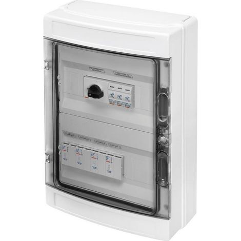 COFFRET 4 CHAINES 1000V DC 32A GEWISS GWD9908