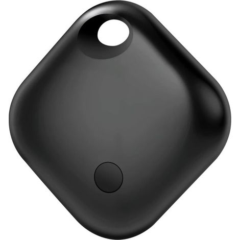Android Smart Tag, Smart Tag recargable, compatible con Google Mon Appareil Trouver l'application Android Uniquement for Clés, Téléphones, Portables, Valises, Portefeuilles, Noir