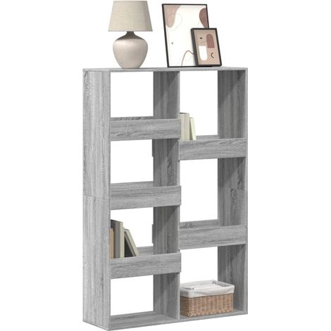Bücherregal Grau Sonoma 100x33x155,5 cm Holzwerkstoff vidaXL (1/5)