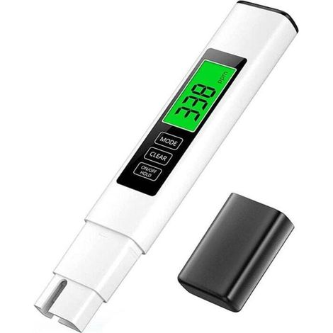 Analizador digital de TDS de alta precisión Crezuo para la calidad del agua potable con kit de medición integrado