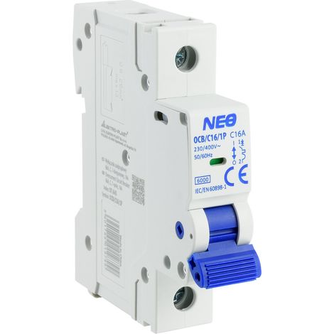 Interruttore automatico elektro-plast ocb c16 16 A 1 polo (1/2)