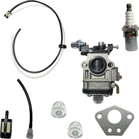 Carburetor Kit for Ryobi RBC30SBS RBC52SB RBC40SB RBC38SB RBC52FSB Brushcutter for Homelite HBC45SB 5131000400 (1/3)