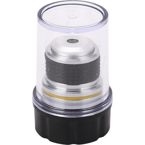 Objectif 10X en alliage de laiton et d'aluminium pour microscope biologique (1/5)