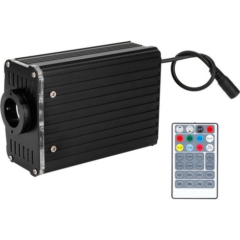 19-W-RGBW-Lichtleiterleuchte mit Fernbedienung, Deckenleuchte für KTV-Bars, 0,75 mm x 2 m Kabel, 100–240-V-EU-Stecker (1/5)