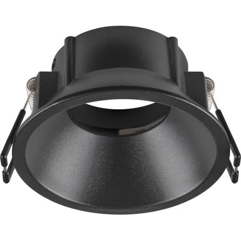 Collerette spot encastré NEW TRIA® 75 intérieur rond en retrait noir - SLV - 1007488