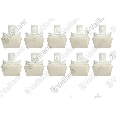 VAILLANT Kit fissaggio, 10x perni/boccole VAS 106/3 u.w. Vaillant-Nr. , 091629