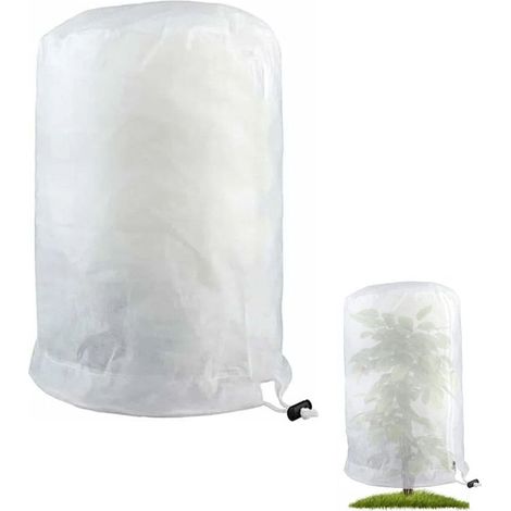 Housses Hivernage pour Plantes, Housse D'hivernage, Housse de Protection pour Plante Non Tissée Protection Contre Le Gel des Plantes en Pots et Vegetaux (140 x 200CM) (1/5)