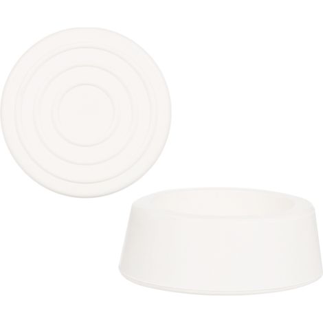 Lot de 2 butées caoutchouc pour échelle de piscine enterrée, embouts de protection compatibles tubes standards de 1,9'' (1/5)