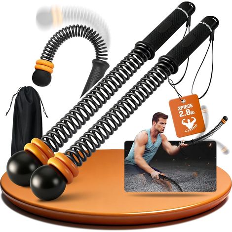 Battle Ropes, Weighted Wireless Fitness Equipment, Silent (1/5)