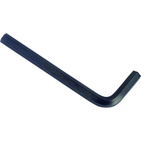 Clé mâle courte DIN 911 chromé sphérique non gainée - Diamètre de la tête : 6 mm - BIVI