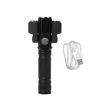500LM USB-Lade-LED-tragbare Outdoor-Zoom-Taschenlampe (KS-737 Teleskop-Zoom) (1/5)