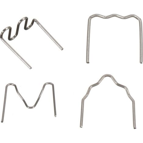 Kit de réparation pare-chocs voiture, pistolet à souder plastique, outil de soudage pour atelier, patch de fixation, 8 pièces, usage professionnel (1/5)