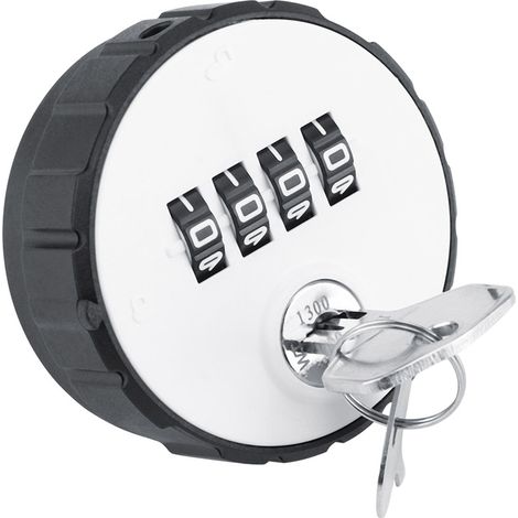 Le cadenas à combinaison numérique est fabriqué en alliage de zinc et possède une clé de 26 mm. (1/5)