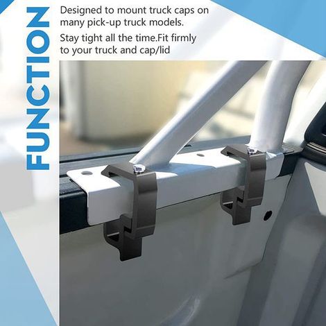 eBay Hot Selling Truck Roof Camper Shell Mounting Clips, Heavy Duty Fixing Clips (4-pack) (1/4)