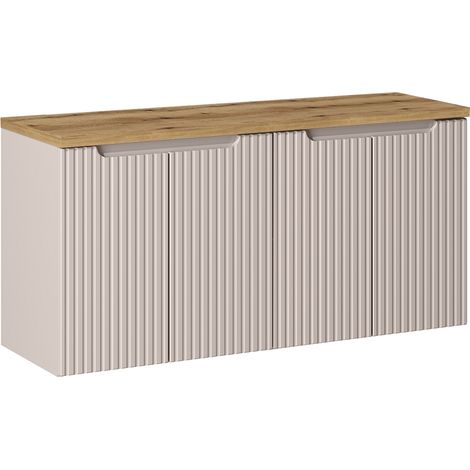 Mobile bagno senza lavabo Riva cachemire 120cm