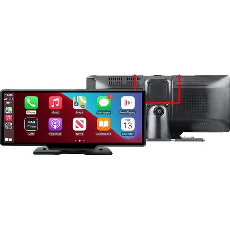 Dashcam, risoluzione 4K, connettività wireless, (B)NO telecamera (1/2)