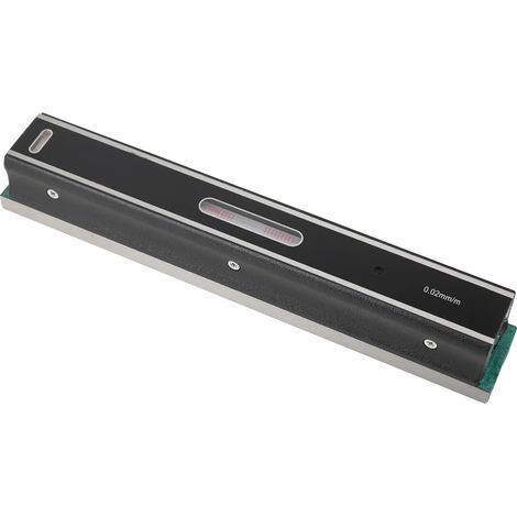 Präzisionsstufe, Kohlenstoffstahl, Länge 11,81 Zoll (300 mm), Genauigkeit 0,0002"/10", Gusseisenkörper, passendes Holzgehäuse (1/5)