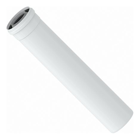 Prolunga DN 60 x 100 (Coassiale) Stabi Lungh 500 mm
