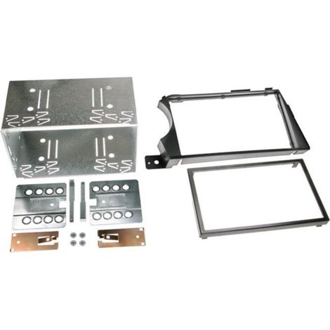 Kit Support autoradio compatible avec Ssangyong Actyon Kyron Noir