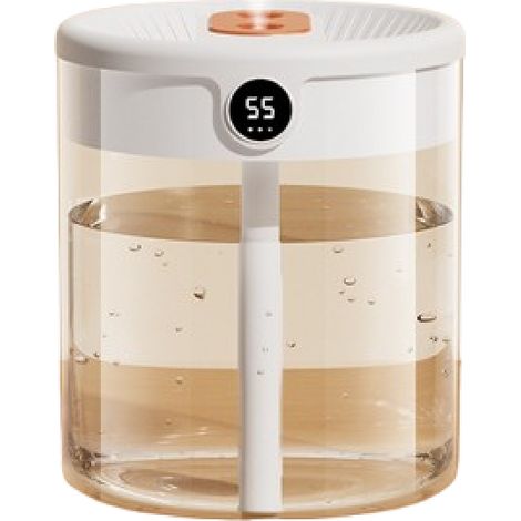 (White) Room Humidifier, 2L for Single Room, Automatic Bedroom Air Humidifier, Humidifier Diffuser for Office Plants (1/5)