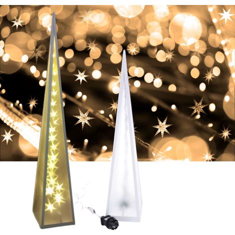 LED-Weihnachtsbaumlampe mit rotierenden Sternen, 45 cm (1/5)
