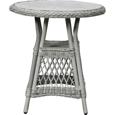 Hvalo Bistro und Balkonmöbel Cafetisch Ø69 cm, sand.