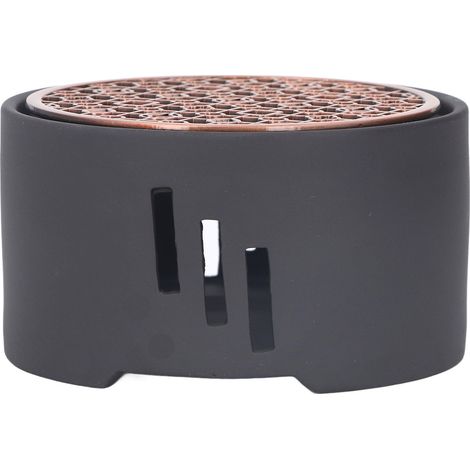 Théière réchaud kit couleur bronze mat fonctionnel outil chaud pour café boissons (1/5)