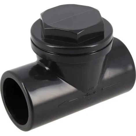 Valvola nicoll check valve gomito 90° PVC D50