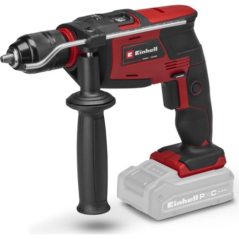 Einhell Akku-Schlagbohrmaschine TE-ID 18 Li-Solo Power X-Change (Li-Ion, 18 V, Bohr- und Schlagbohrfunktion, 13 mm max. Bohrleistung Beton, 13 mm Schnellspannbohrfutter, ohne Akku und Ladegerät) (1/5)