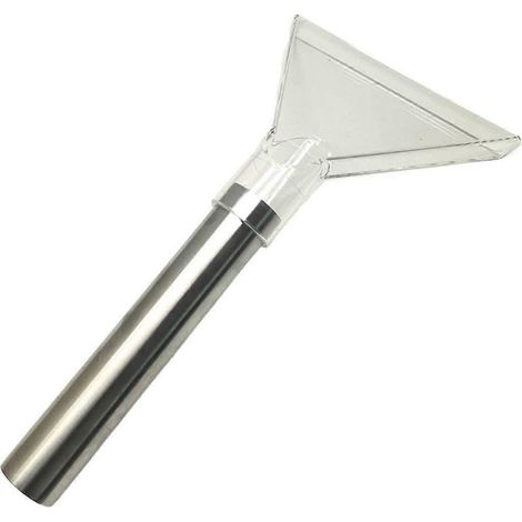 38 mm transparenter Abzieherkopf, Edelstahlrohr, Nass- und Trockensaugeraufsatz für Teppiche und Böden (1/5)