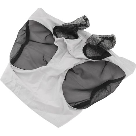 Horse Mask, Ear Protection, Stretchable Horse Fly Mask to Prevent Mosquitoes for the Barn (Grey) (1/5)