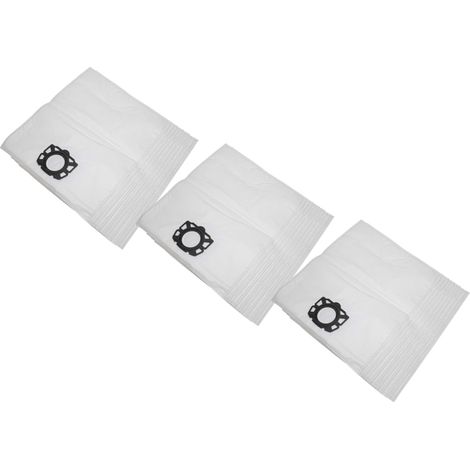 vhbw 30x Sacs compatible avec Kärcher KNT 4, MV 5, MV 4 Premium, MV 5 P, MV 4 aspirateur - microfibre non tissée, 51cm x 43cm blanc (1/4)