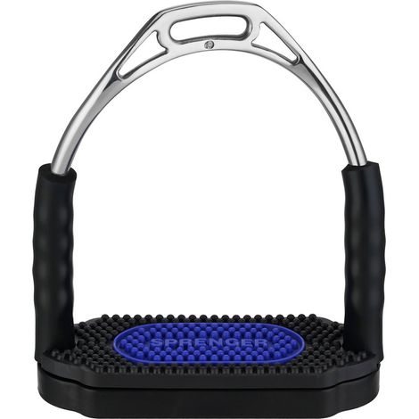Staffe inglesi modello Bow Balance in acciaio con copertura in gomma